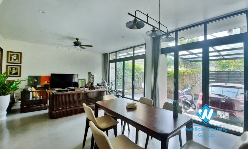 New house with 3 bedrooms, cozy space for rent in Ngoc Thuy, Long Bien